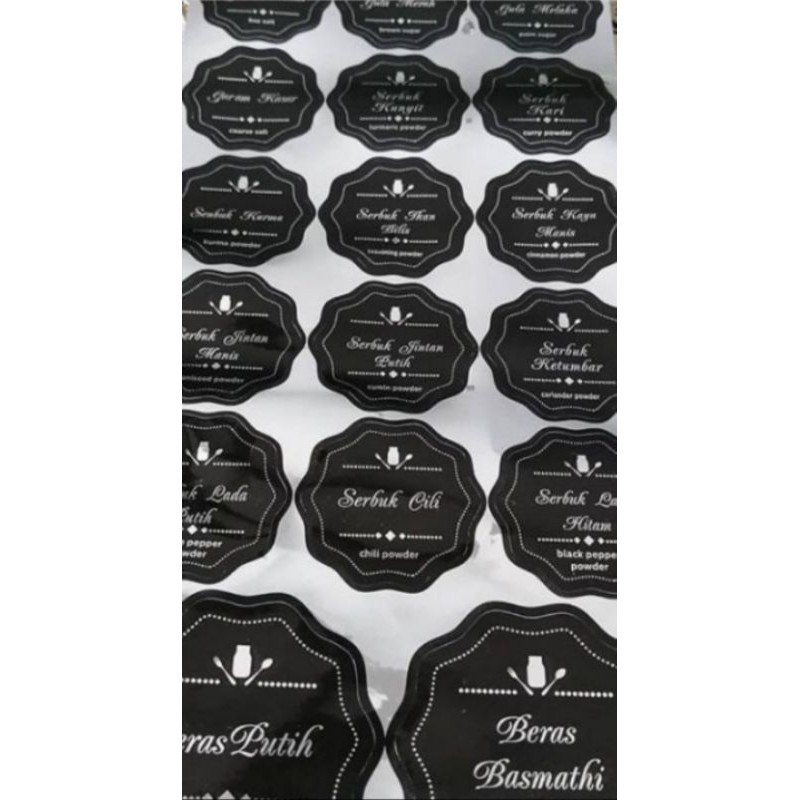 Buy 🔥 75 Sticker 🔥 Sticker Dapur Awesome versi Bahasa Melayu 