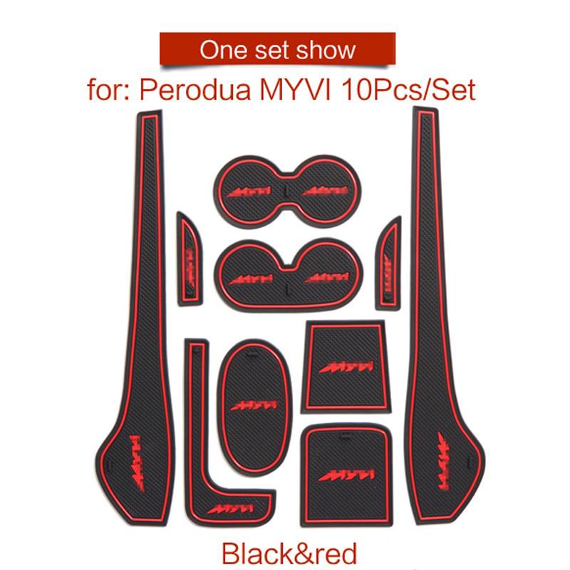 Myvi 2011-2017 Interior Slot Mat 3Colour for Perodua Myvi 