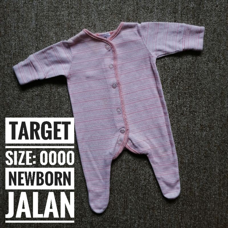 target baby sleepsuit