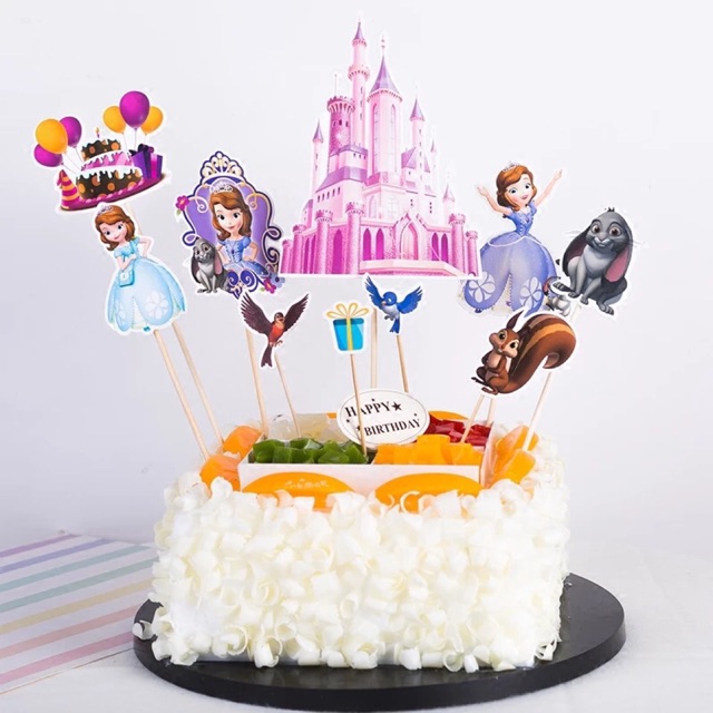 Malaysia Ready Stock Sofia Princess Theme Birthday Cake