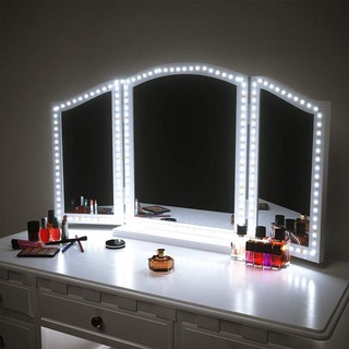 diy makeup vanity with lights
