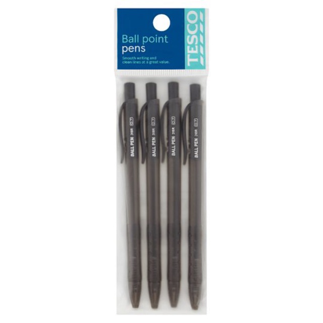tesco ballpoint pens