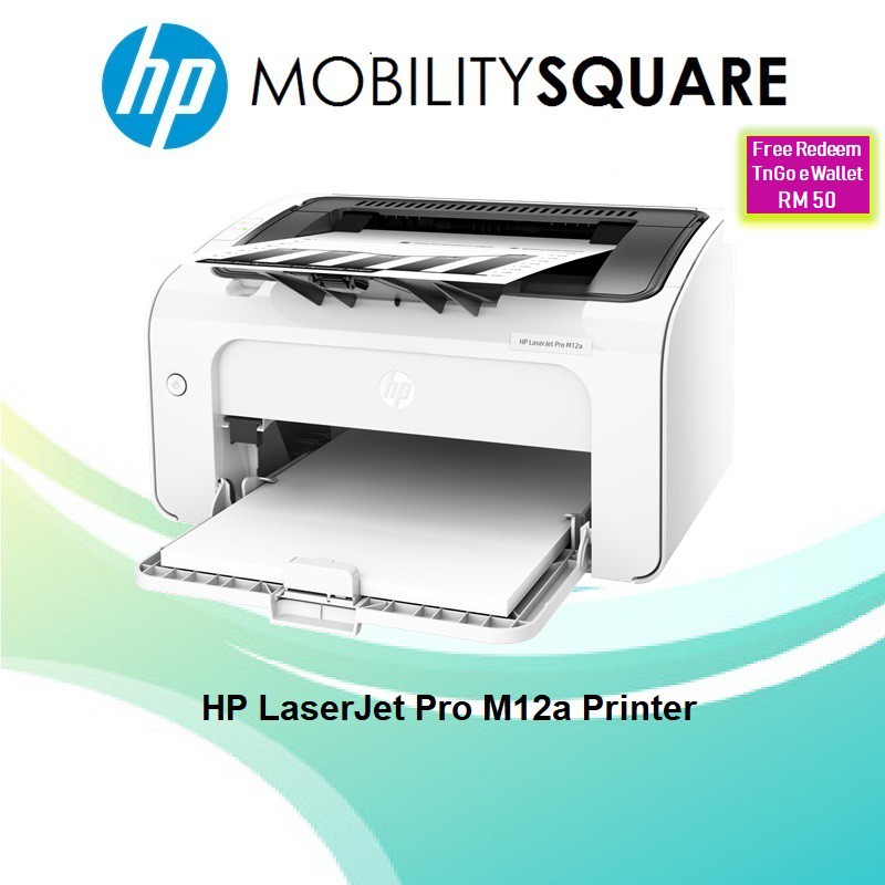 HP Laserjet Pro M12A Printer *Redeem RM 50 TnGO e-Wallet | Shopee Malaysia