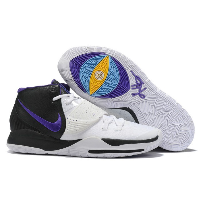 kyrie 6 black and purple
