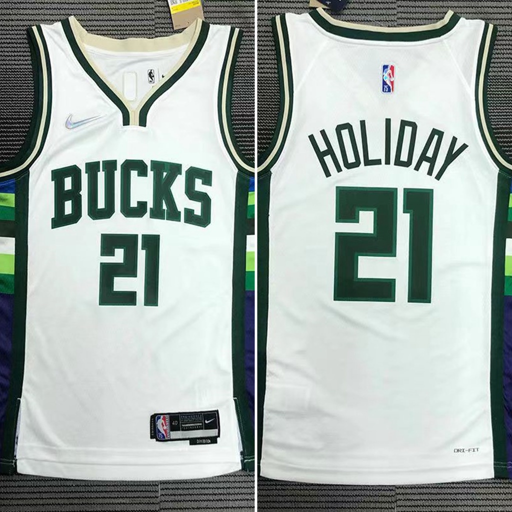 Nike 2021-22 NBA City Edition Giannis Antetokounmpo Mixtape Milwaukee Bucks  Swingman Jersey