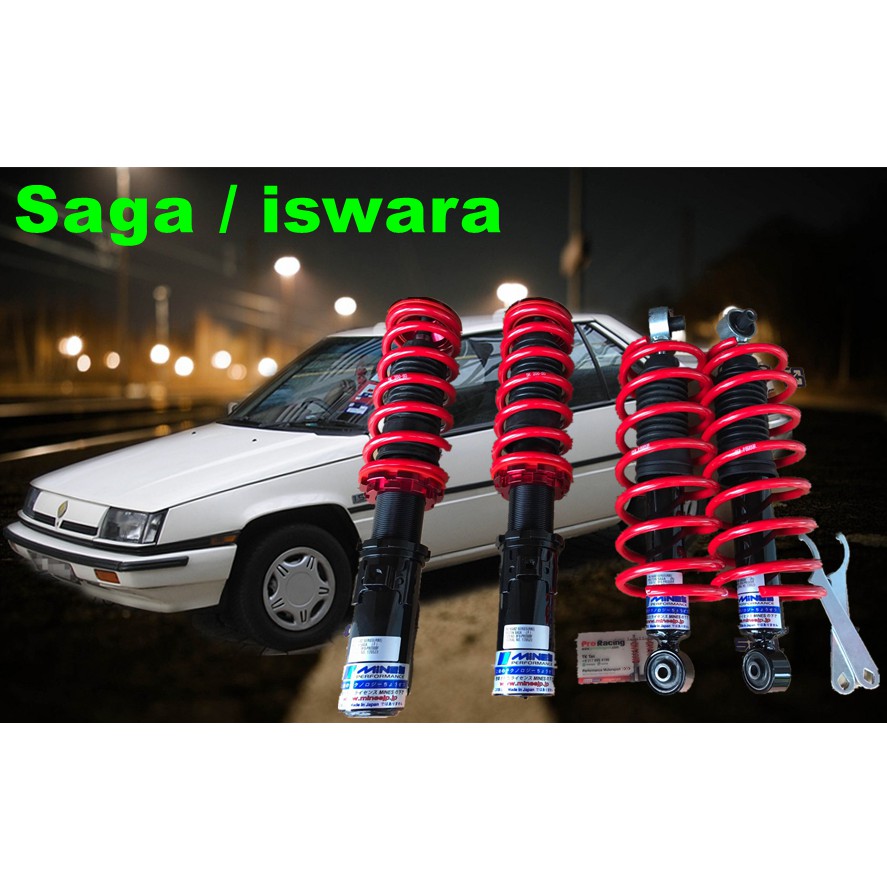 Mines Japan Proton Saga Iswara Adjustable Hi Lo Spring Soft Hard Lmst Saga Mmc Shopee Malaysia