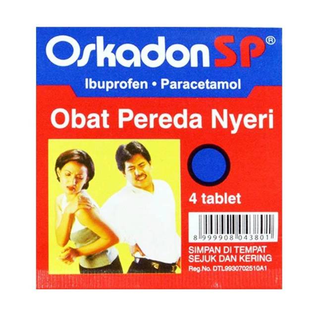 Oskadon Sp 1 Strip Contents 4 Tablets Price Per 5 Strips Shopee Malaysia