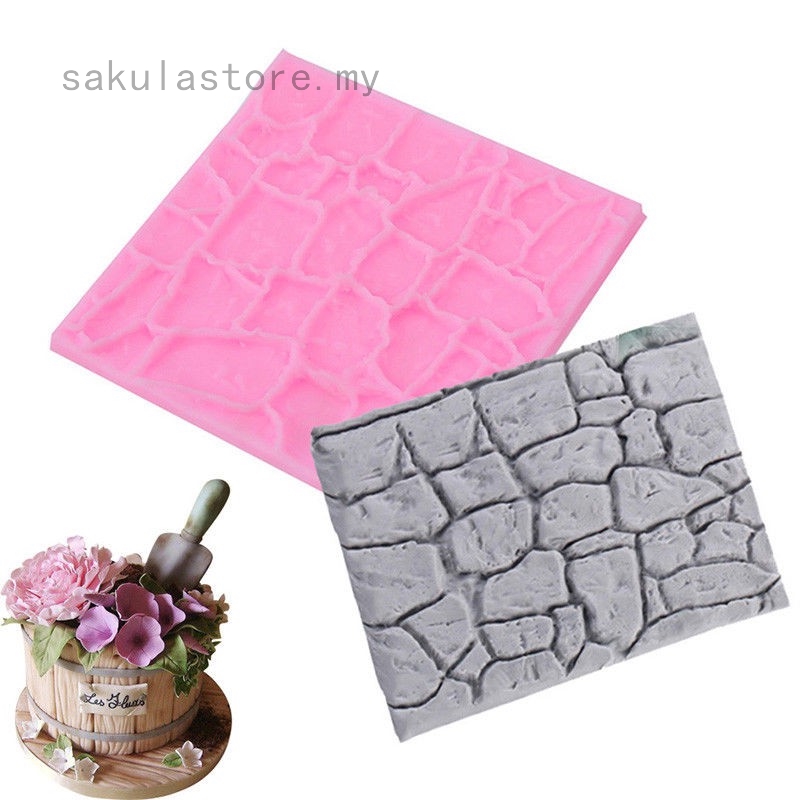 Creative Silicone Impression Texture Mat Cake Fondant Diy Handmade