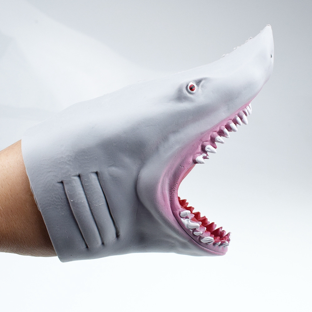 shark hand puppet