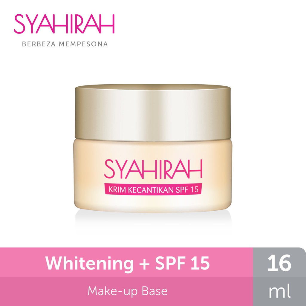 syahirah white glow night cream