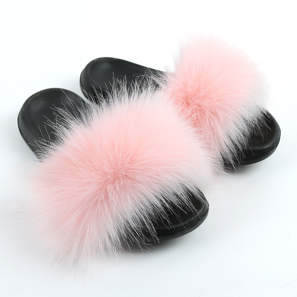 flip flops fluffy