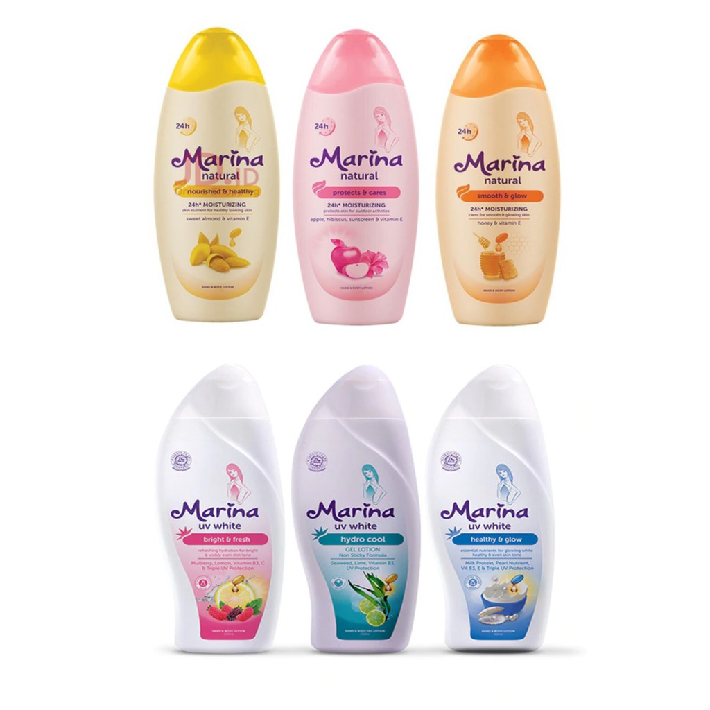  MARINA  HAND  BODY  LOTION 100ML 6 TYPE TO CHOOSE Shopee 