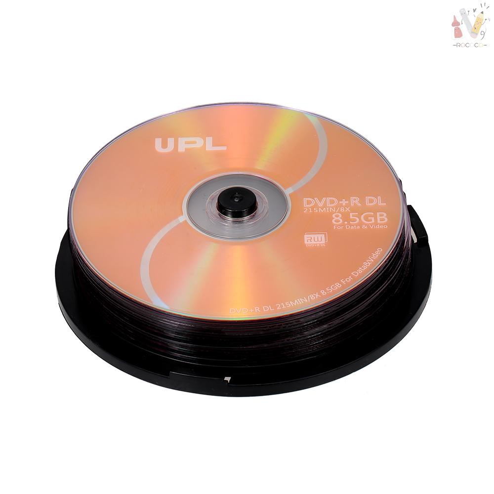 ❤RCC❤ 10PCS 215MIN 8X DVD+R DL 8.5GB Blank Disc DVD Disk For Data  Video |  Shopee Malaysia