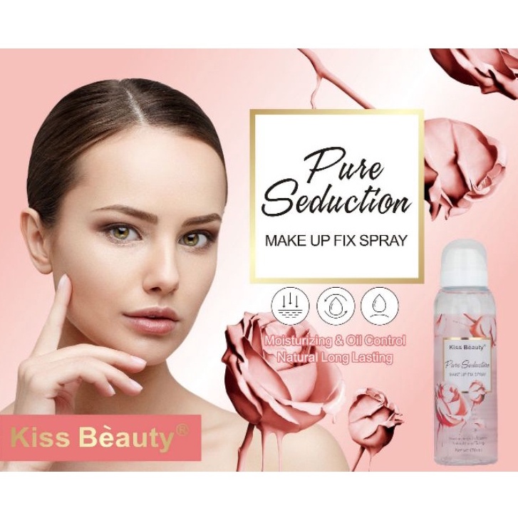 Kiss Beauty Pure Seduction Make Up Fix Spray 150ml Shopee Malaysia 2736