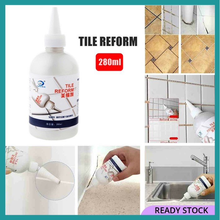 280ml Original LKB Tile Reform Grouting Fix Waterproof Tiling Repair ...