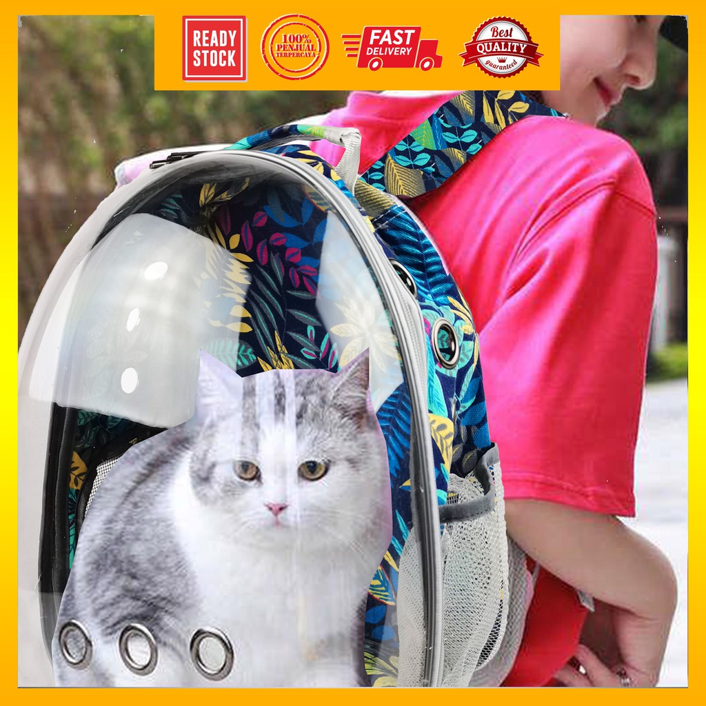  READY STOCK Transparent Astronaut Bag Cat Carrier 