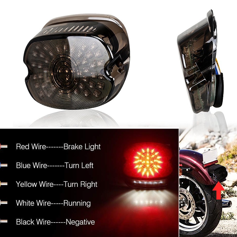 harley tail light cover