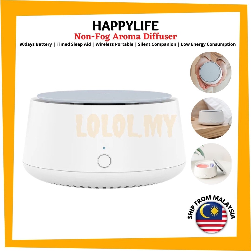 HL Happy Life Fogless Waterless Essential Oil Aromatherapy Diffuser