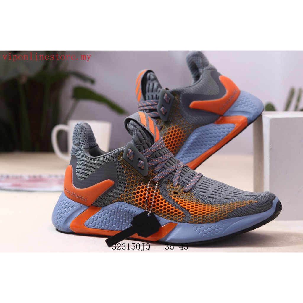 adidas alphabounce grey orange