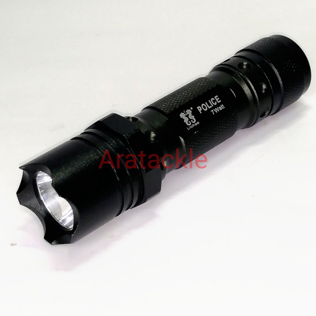 READY STOCK!!LED TOUCH LIGHT SUPER BRIGHT FLASHLIGHT TLP 011 FOR FISHING/CAMPING