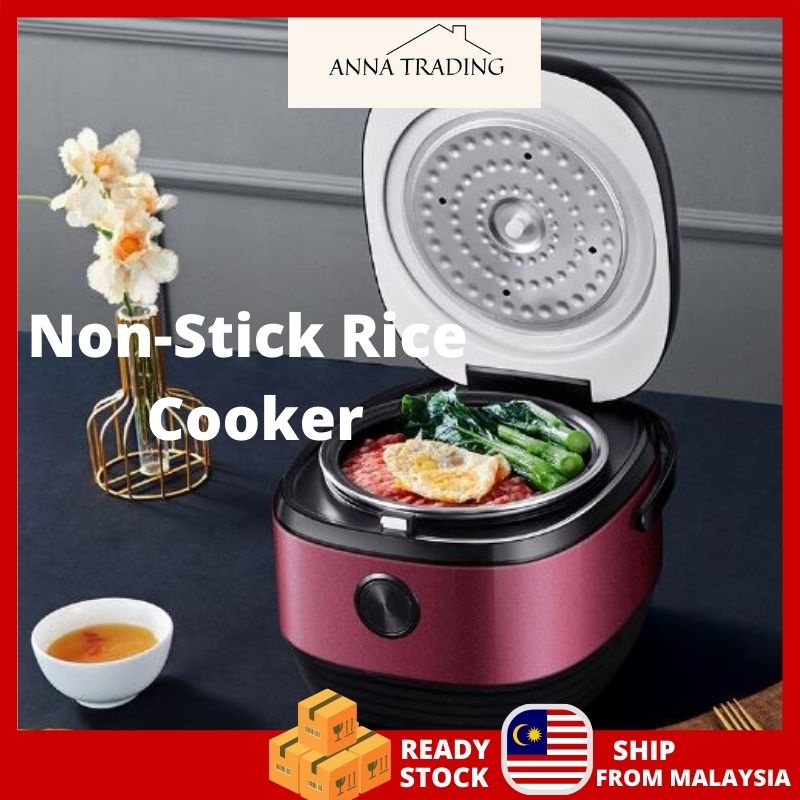 🔥Ready stock🔥 Multi-Function Home Use 5L Non-Stick Rice Cooker Steam, Cook, Braise, Keep Warm Inner Pot 2.L Periuk Nasi