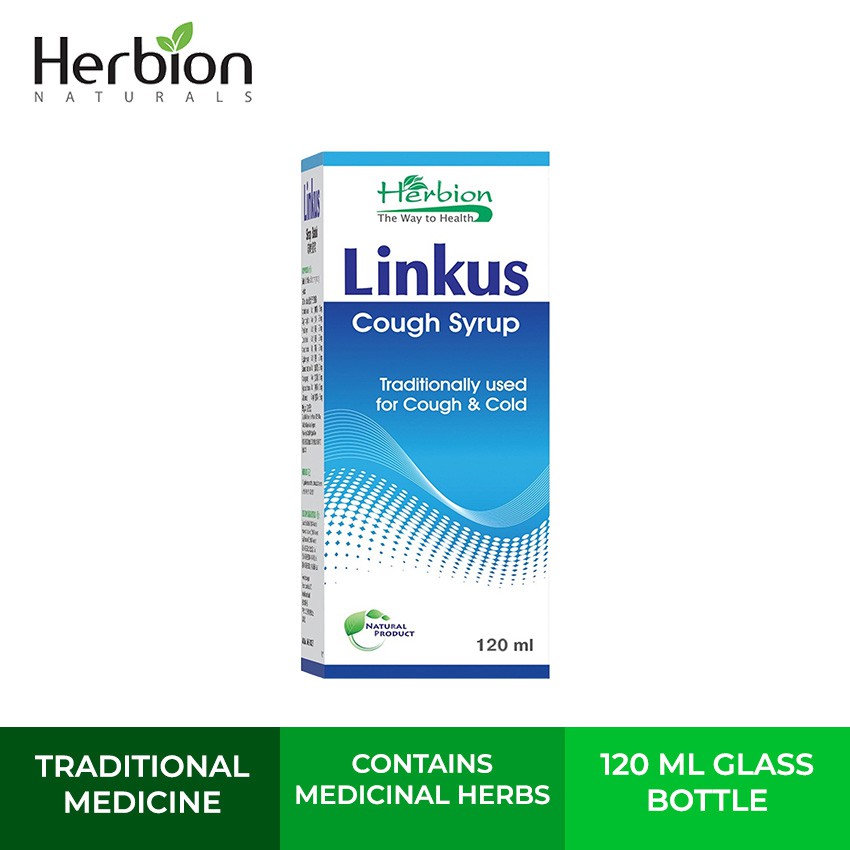 Herbion Linkus Cough Syrup with Adhatoda Vasica and Glycyrrhiza Glabra ...