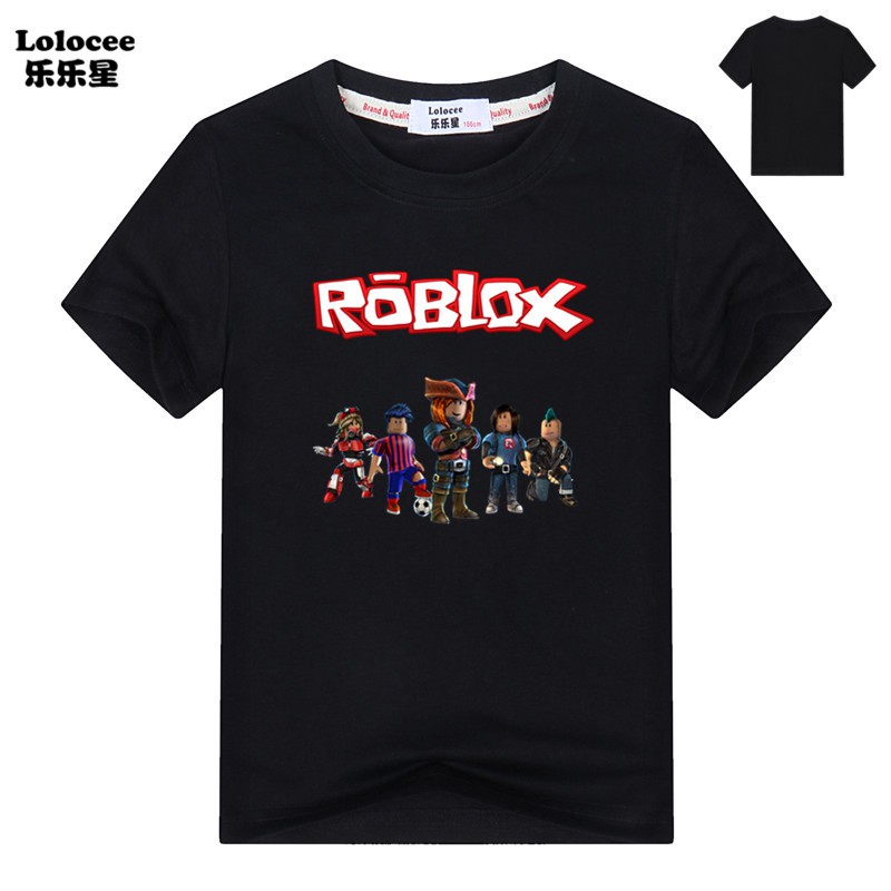 Ready Stock Kids Boys Roblox T Shirts Character Head Video Game Graphic T Shirt Gray Tops Shopee Malaysia - 2018 6 14y roblox fortnite children boys tees tops t shirts set