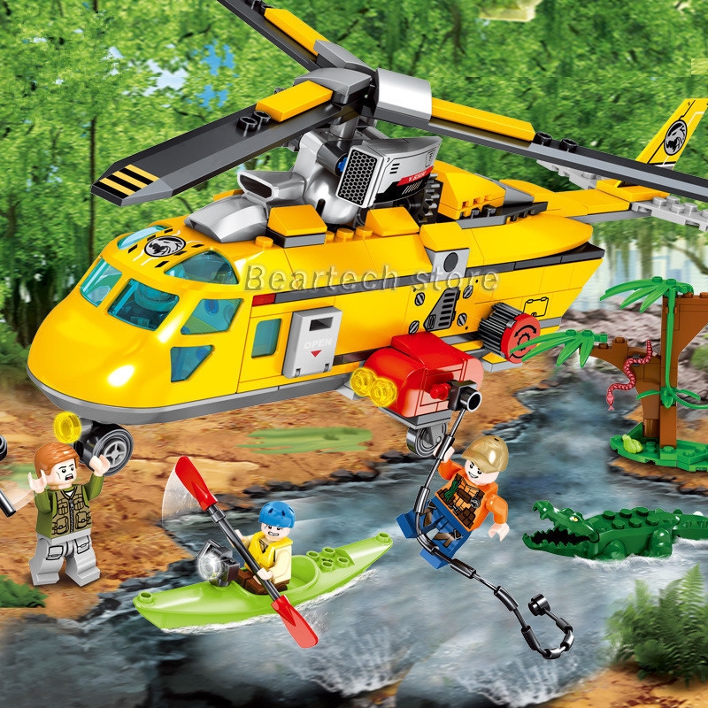 a team helicopter toy