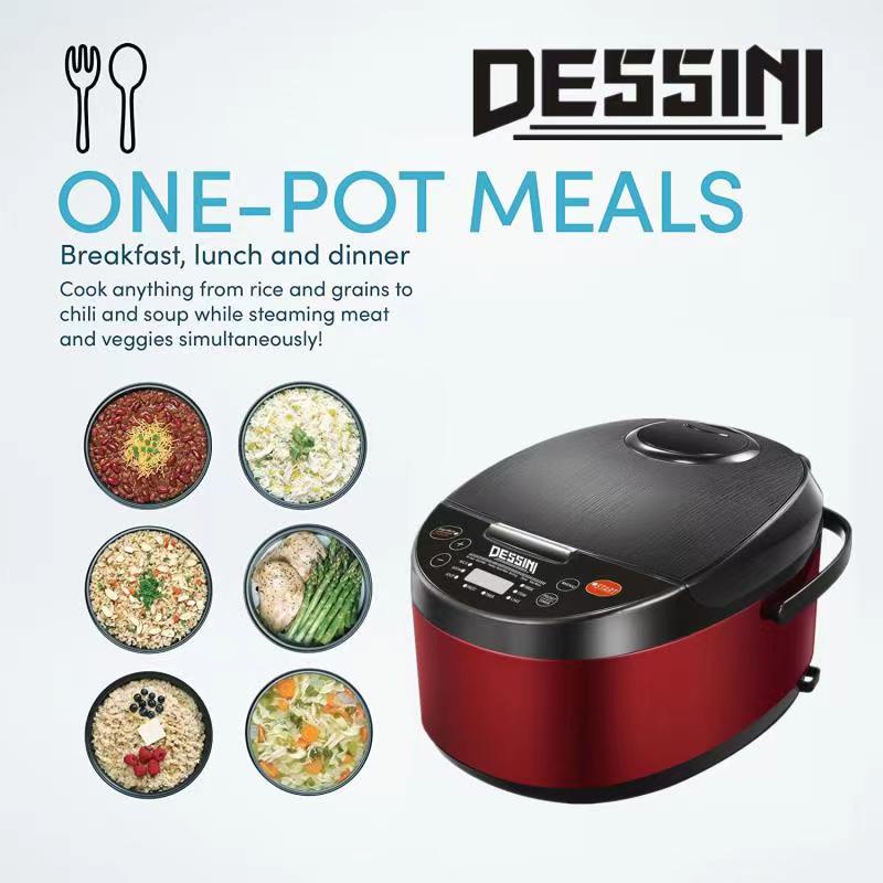 Dessini Rice Cooker Periuk Nasi 5 Litre (Actual 1.8 Litre)