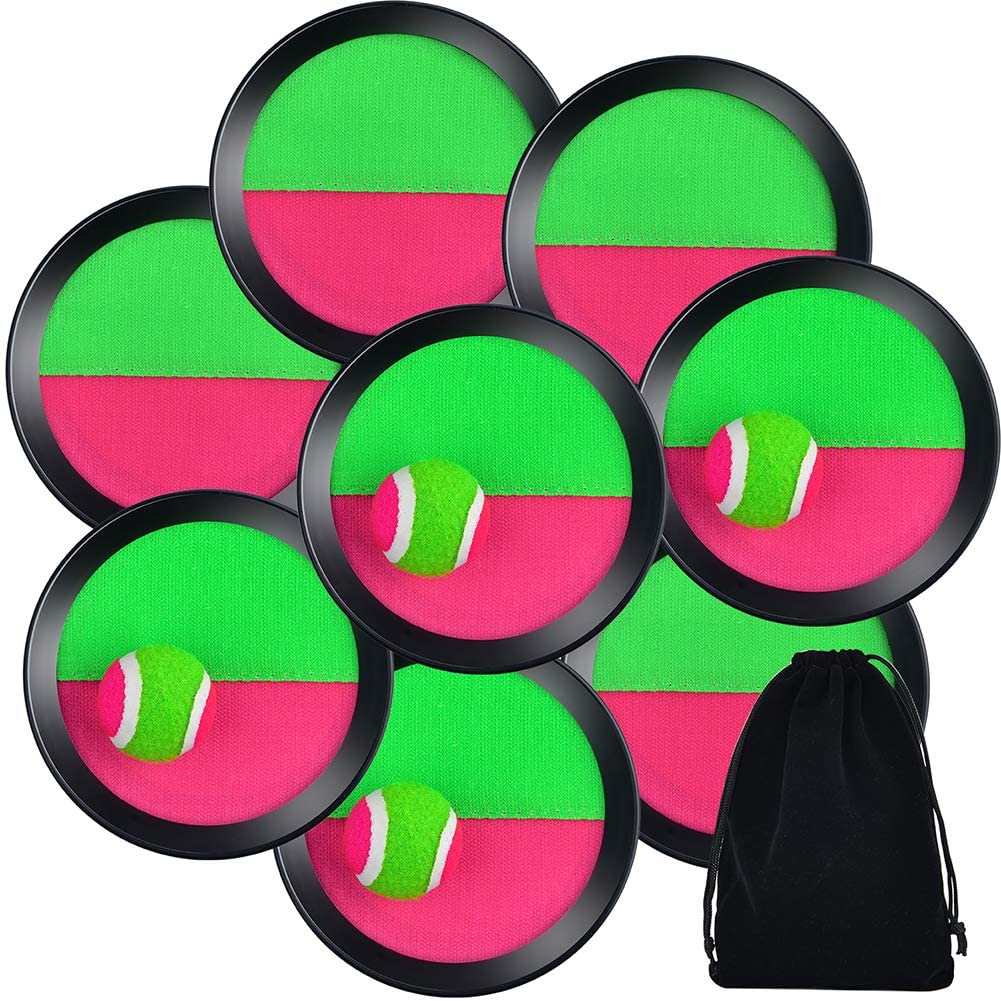 Velcro ball set Palm sticking target racket throwing and catching racket  sucker ball Parent-child outdoor sports | Shopee Malaysia