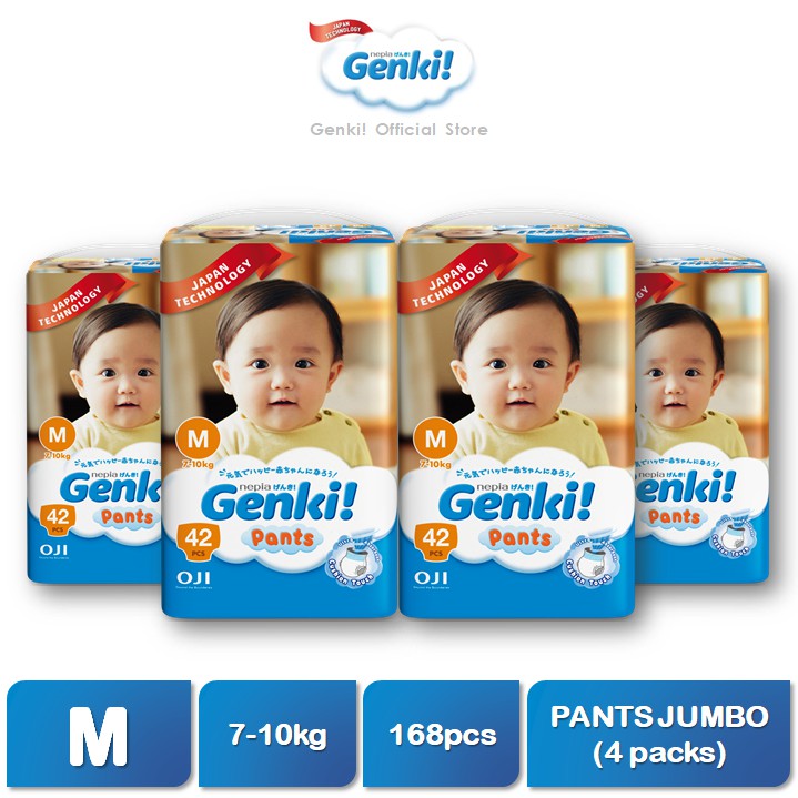 pampers genki pants