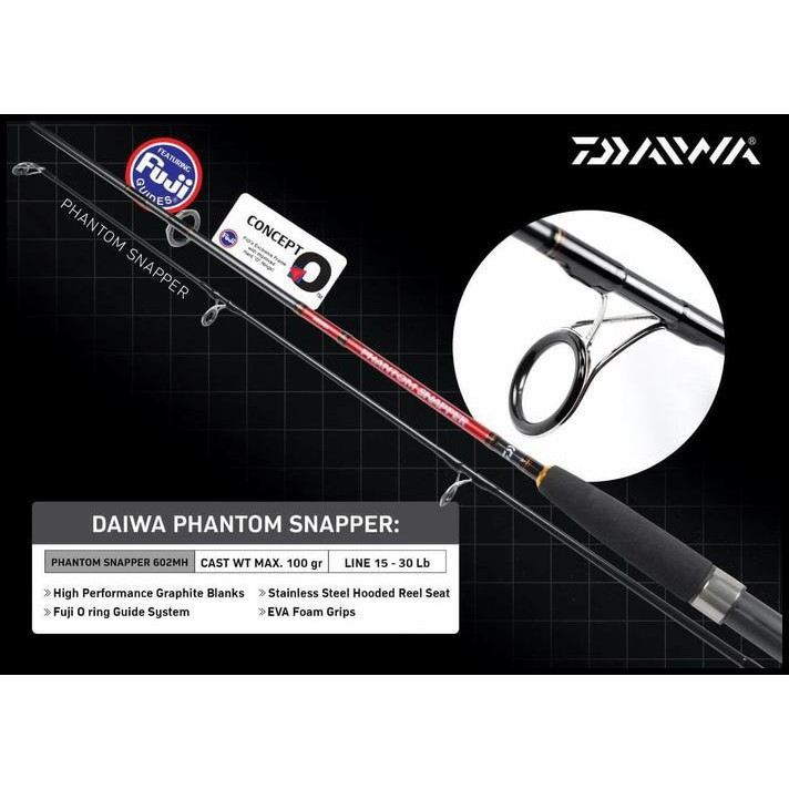 daiwa phantom snapper rod