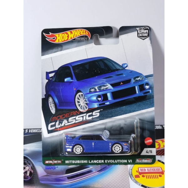 Hot Wheels Mitsubishi Lancer Evolution VI hotwheels Evo Blue | Shopee ...