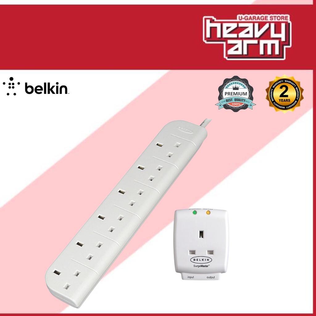 Belkin Surge Protector Economy Series Premium Extension Lead (13A