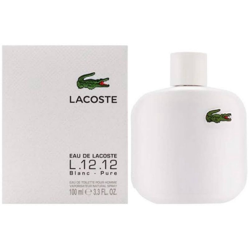 Lacoste Blanc EDT 100 ml PERFUME FOR MEN'S LELAKI FRAGRANCE FOR him ...