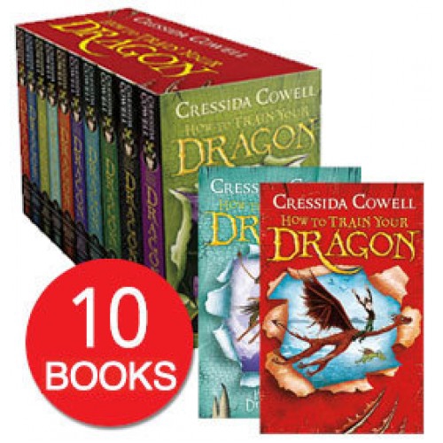 [100% original] How to Train Your Dragon Collection (10 books) | Shopee ...