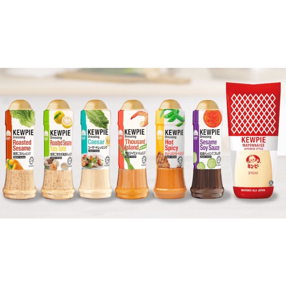Kewpie Dressing Mayonnaise Thousand Island Hot Spicy Caesar Roasted
