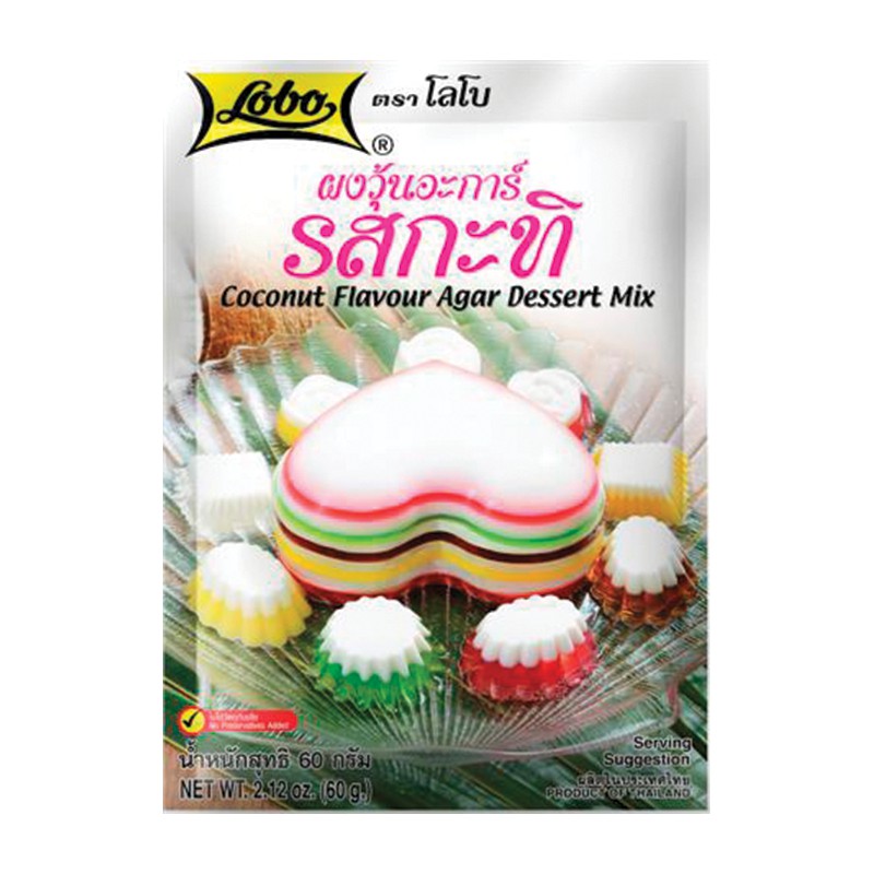 Lobo Coconut Agar Dessert Mix 60g