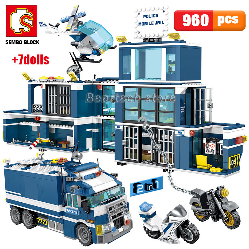 lego city police truck