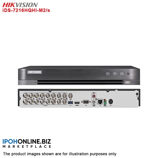 Hikvision Ids 7216hqhi M2 S 16 Channel Facial Detection Turbo Hd Acusense 4mp Cctv Dvr Shopee Malaysia