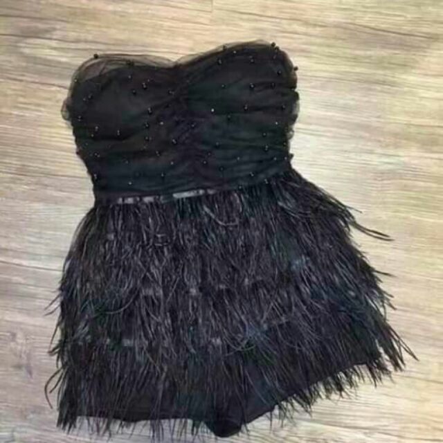 Jump tassel with mesh bust cup