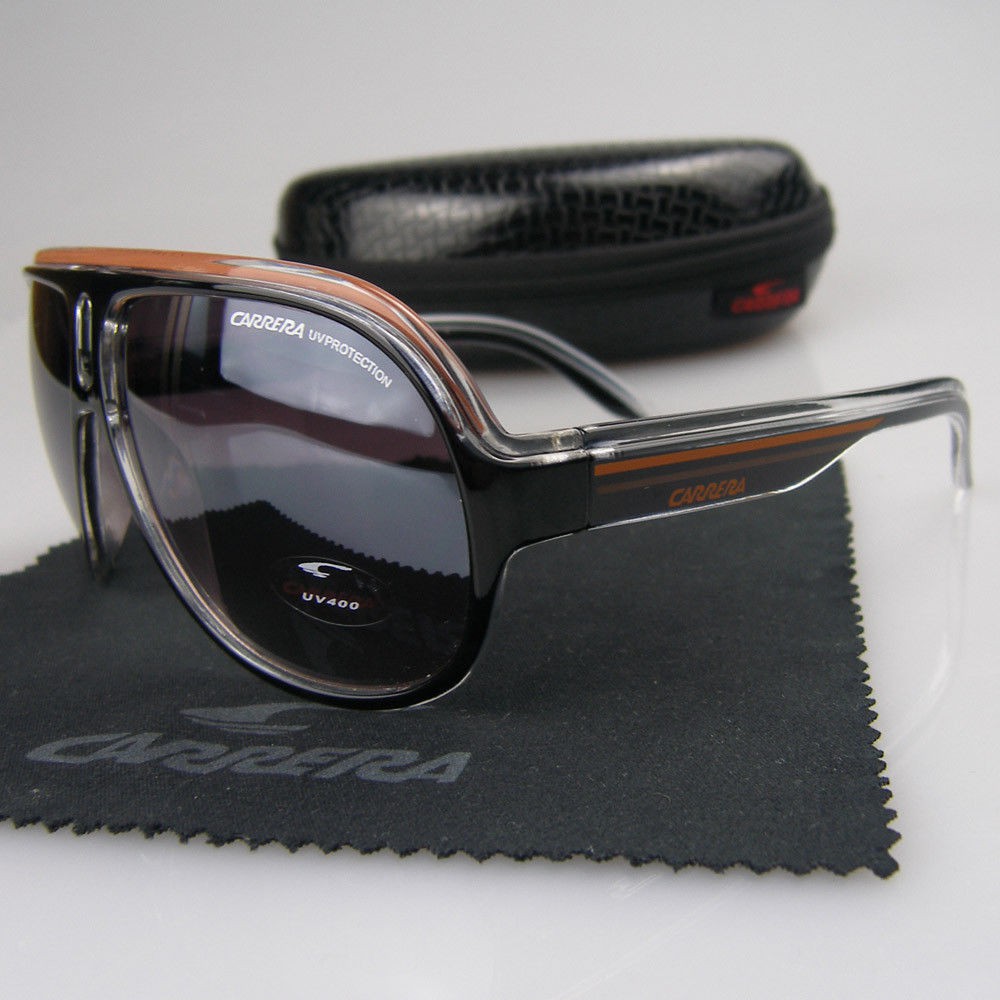 Ready Stock! 2023 New Men Womens Retro Sunglasses Fashion Classic Carrera Glasses C-4 With Box