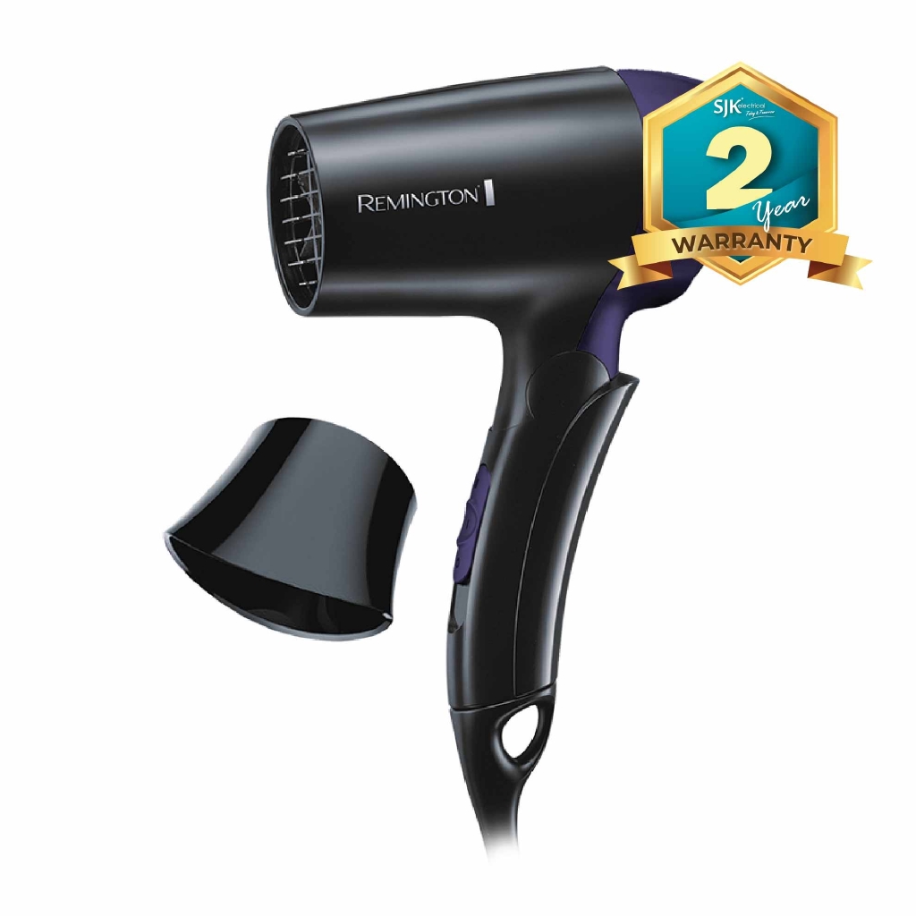 Remington Travel Hair Dryer D2400 (1400W) Dual Voltage