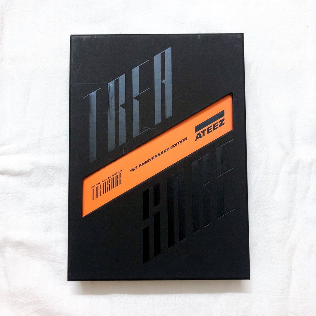 ATEEZ - Album [TREASURE EP.FIN : All To Action] 1st Anniversary Edition  ver. (Special Limited Edition) UNSEALED version | Shopee Malaysia