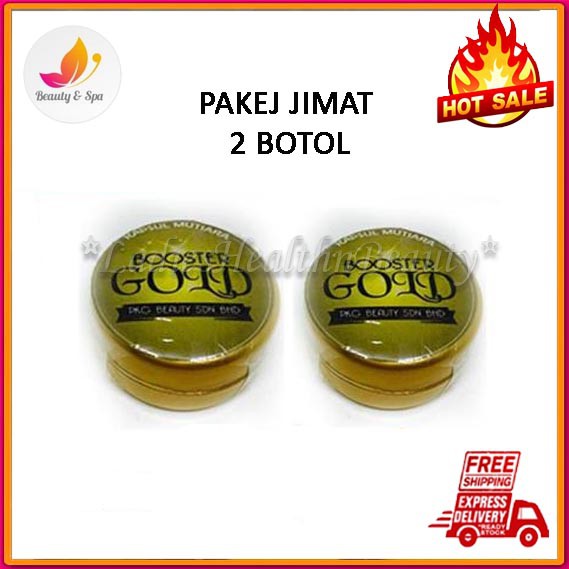 *2 BOTOL* KAPSUL MUTIARA BOOSTER GOLD (ORIGINAL HQ) - HOT 