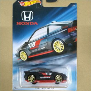 hot wheels honda crx black
