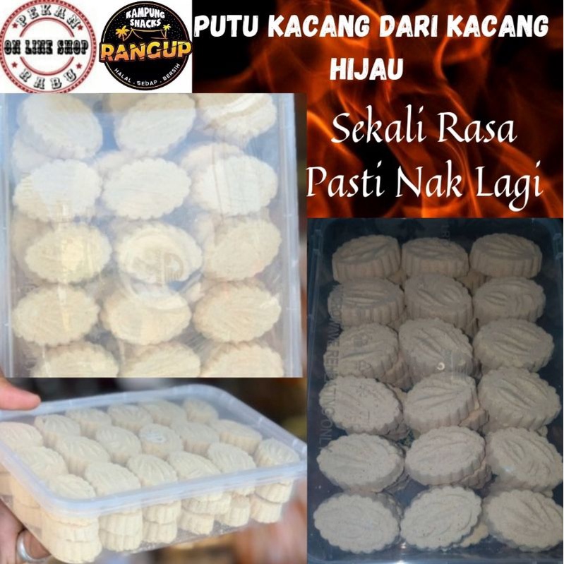 Original Putu Kacang Dari Kacang Hijau 54 Pc