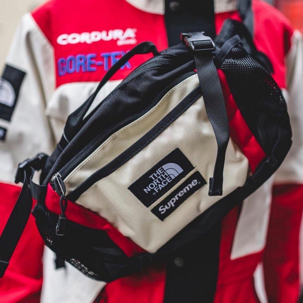 the north face supreme waist bag