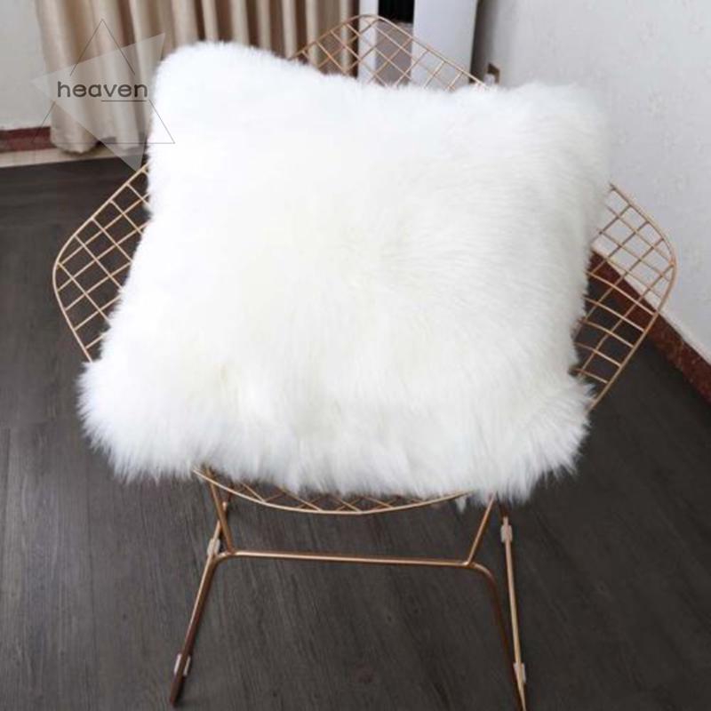 fluffy pillow cover