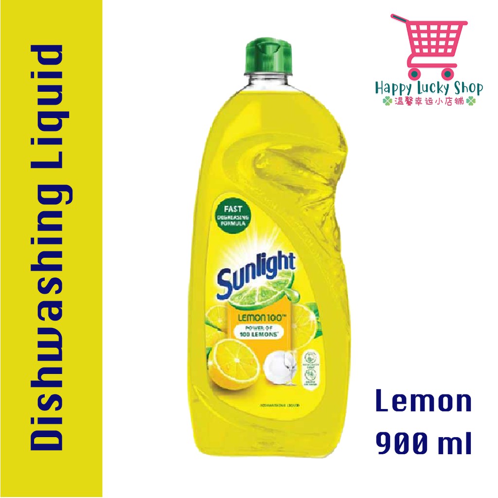 Sunlight Dishwashing Liquid Lemon 900ml Shopee Malaysia
